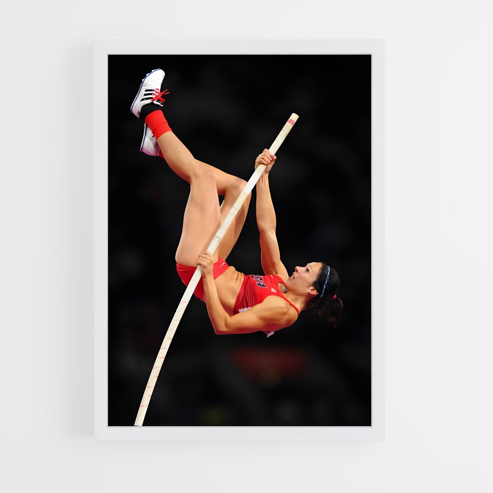 Poster Jennifer suhr – affiche Athlétisme (vue 3)